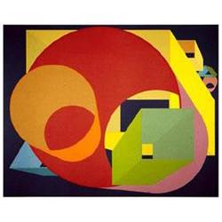 AL HELD Signed Lt Ed Art Print SCHOLES I Silkscreen