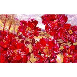 Patricia Forrester ROYAL FLUSH Signed Floral Art Print