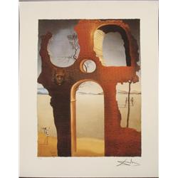 Salvador Dali : Invisible Face Surrealistic Art Print