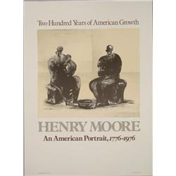 Henry Moore : An American Portrait Exhibition Art Print