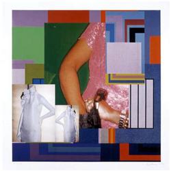 CONTAMINATION 2 Signed LE ART PRINT LITHO Peter Halley