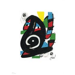 Joan Miro Ltd Ed Print from La Melodie Acide 1980 (14)