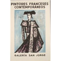 Bernard Buffet : Galeria San Jorge Art Print