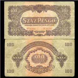 1930 Hungary 100 Pengo Note Hi Grade Scarce (CUR-05646)