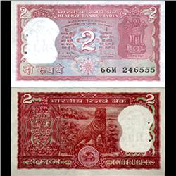 1985 India 2 Rupee Crisp Uncirculated (CUR-06203)