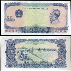 1976 Vietnam 20 Dong Crisp Circulated (CUR-06259)