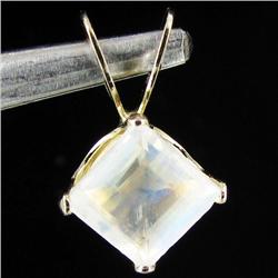 1.50ctw Moonstone 14k Gold Pendant (JEW-2926)