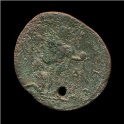 300AD Roman Bronze Coin Higher Grade (COI-8992)