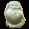 Image 1 : 2035ct Handcarved Green Shoushan Stone Vase (MIN-000079)