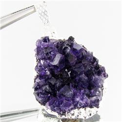 61.06ctw Uruguay Amethest & Silver Pendant (JEW-3032)