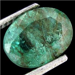 2.4ct Zambian Emerald Appraised $18k (GEM-24570)
