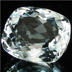 34.7ct Cushion Cut Greenish Blue Quartz (GEM-29660)