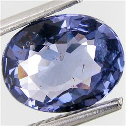 2.10ct Rare Tanzania Vivid Blue Natural Spinel Oval  (GEM-29441)