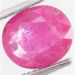 2.55ct Marvelous Oval Cut Pink Sapphire  (GEM-29520)