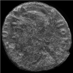 300AD Roman Bronze Coin Higher Grade (COI-9208)