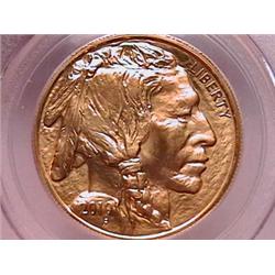 2010 $50 Gold Buffalo Gem MS70 PCGS