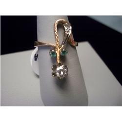 Tiffany "Flower Stalk" Design Diamond 