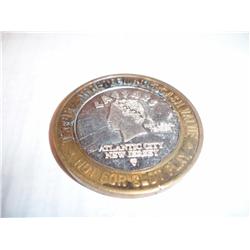 Gambling Token, .999 Pure silver center