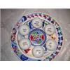 Image 2 : ABECESSIS SIGNED & NUMBERED SEDER PLATE SET, #239/1000