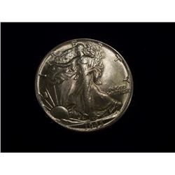 1945-S Brilliant Uncirculated Silver Walking Liberty Half Dollar