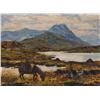Image 1 : Fergus O'Ryan RHA (1911-1989) NEAR RENVYLE, CONNEMARA and GURTEEN, ROUNDSTONE, CONNEMARA (A PAIR)