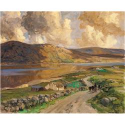 James Humbert Craig RHA RUA (1877-1944) LOCH DUNLEWY, COUNTY DONEGAL