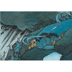 Mícheál MacLíammóir (1899-1978) "IMEALL AN DOMHAIN" (THE EDGE OF THE WORLD) 1917