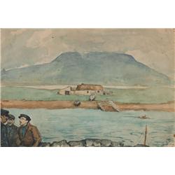 Jack Butler Yeats RHA (1871-1957) KNOCKNAREA, c.1906