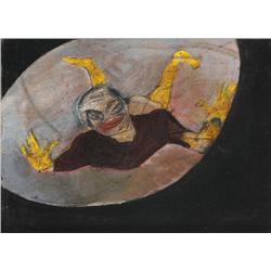 Anne Yeats (1919-2001) ACROBAT FIGURE