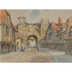 Lancelot Bayly (1869-1952) BRETON VILLAGE, 1947