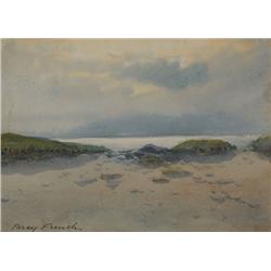 William Percy French (1854-1920) DONEGAL COASTAL SCENE