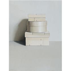 Liam Belton RHA (b.1947) CHEESE BOXES, 2005