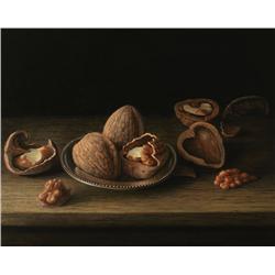 Stuart Morle (b.1960) STILL LIFE WITH WALNUTS, 2011