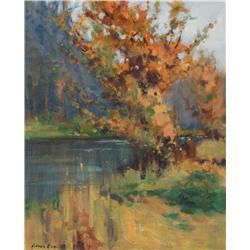 James English RHA (b.1946) IN GLENMORE, BOYNE VALLEY