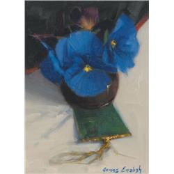 James English RHA (b.1946) THE GREEN BOOKMARK