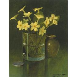 Padraig Lynch (b.1936) PRIMROSES, 1993