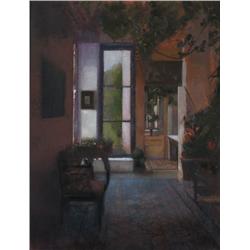 Rose Stapleton WSCI (b.1951) CEDARIA'S CONSERVATORY