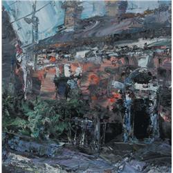 Aidan Bradley (b.1961) HOUSE, EMER STREET, DUBLIN, 2009