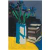 Image 1 : Brian Ballard RUA (b.1943) BOOKS AND IRISES, 2011
