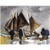 Image 1 : Markey Robinson (1918-1999) SHAWLIES AND BOATS