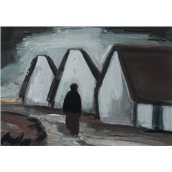 Markey Robinson (1918-1999) TAKING A STROLL