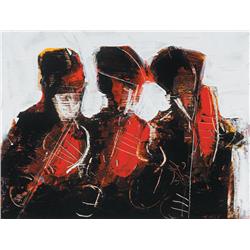 John B. Vallely (b.1941) THE VIOLINISTS