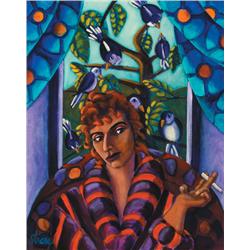 Rachael Strong (d.2003) SELF-PORTRAIT