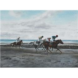 John A. Blakey (b.1952) LAYTOWN RACES, 2009