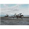 Image 1 : John A. Blakey (b.1952) LAYTOWN RACES, 2009