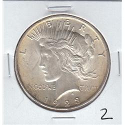 1923 PEACE DOLLAR SHARP (UNC)