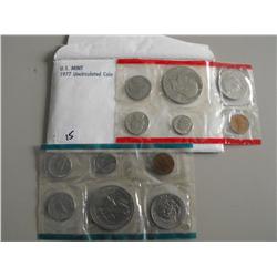 US MINT SET 1977 UNC