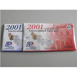 P AND D MINT SETS 2001