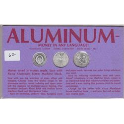 ALUMINUM COINAGE  SET