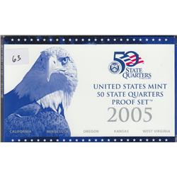 2005 QUARTER MINT SET PROOF